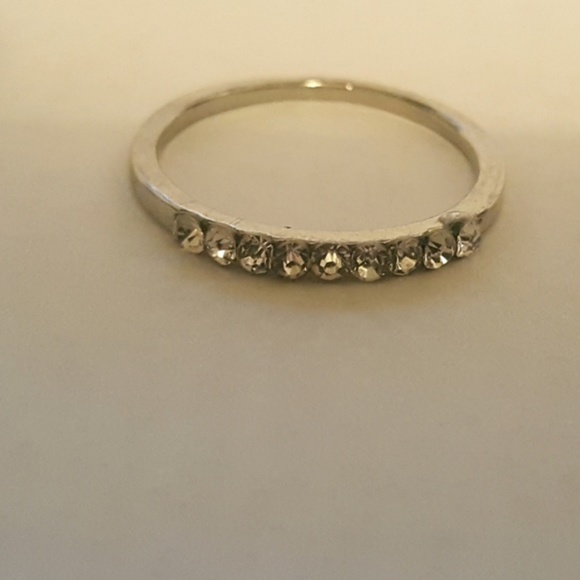 Silver Promise Ring Gift size  6 - Picture 5 of 8